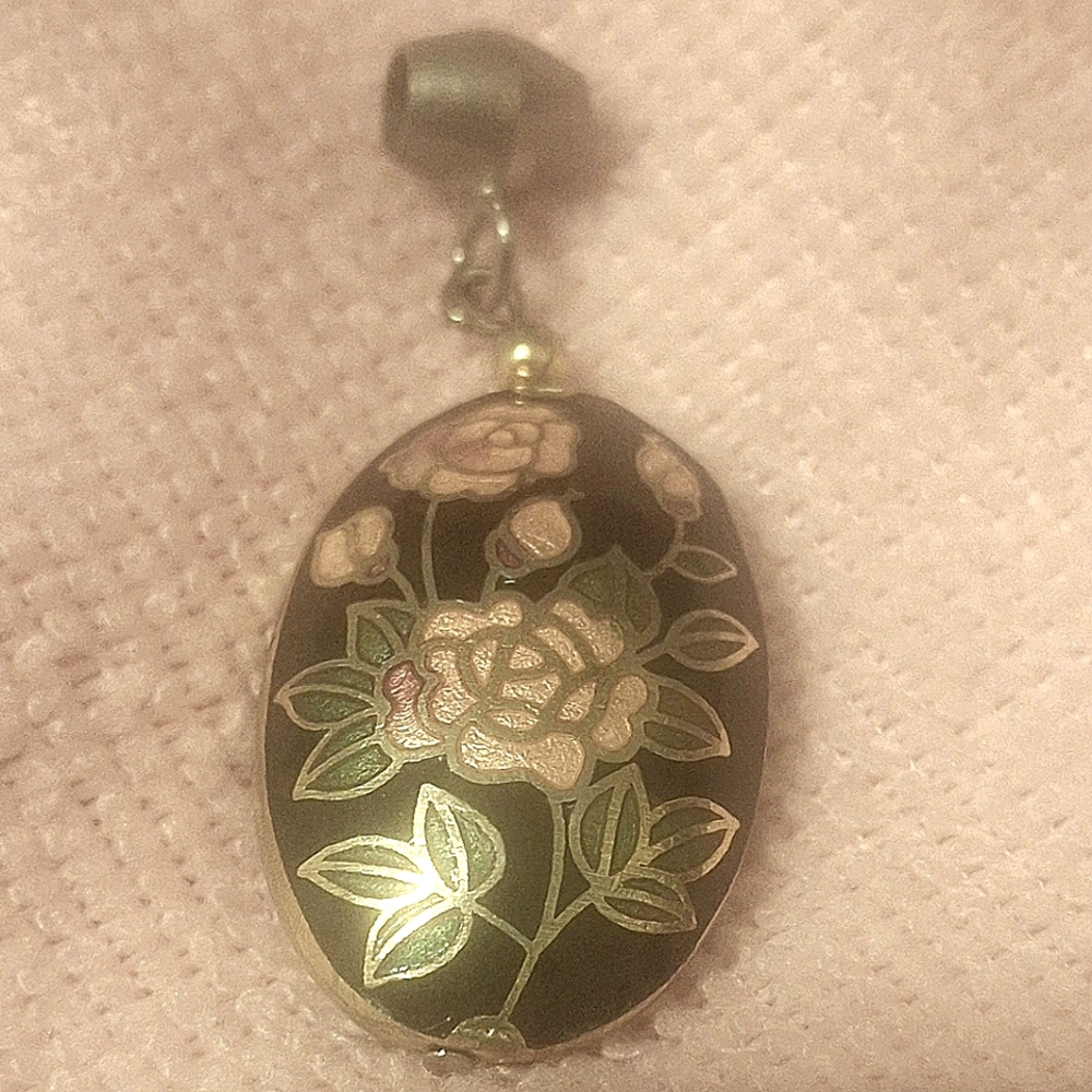 Vintage Cloisonne' Pendant